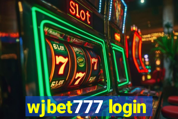 wjbet777 login